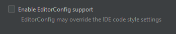 EditorConfig