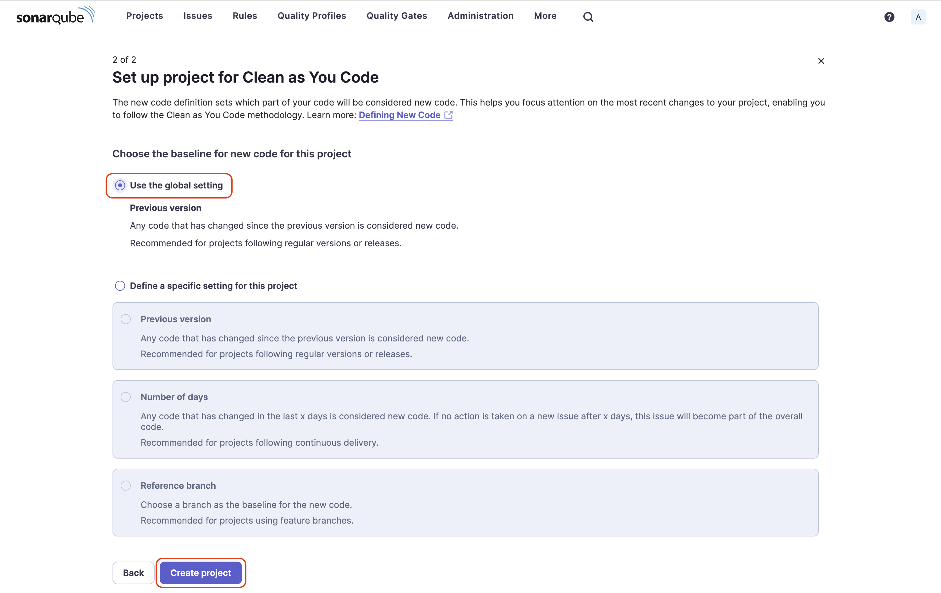 CreateLocalProjectConfiguration2
