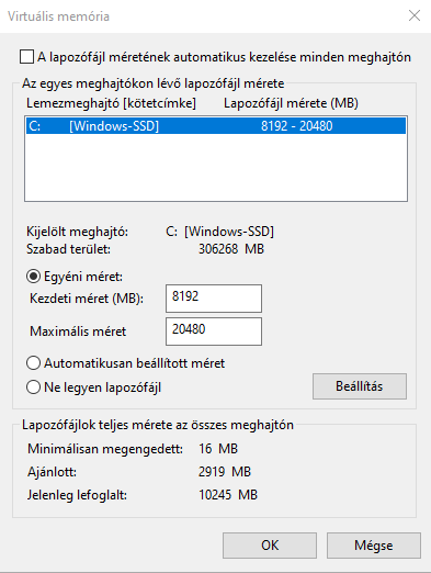 VirtualMemorySettings