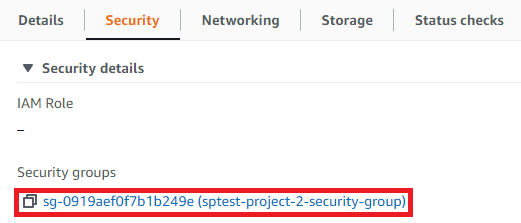 SecurityGroups