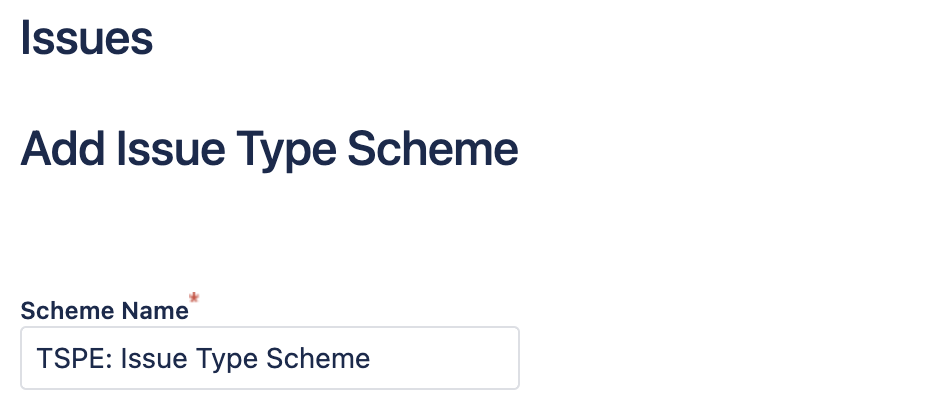 AddIssueTypeScheme