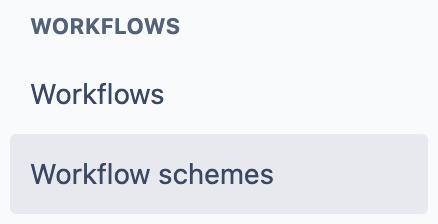 WorkflowSchemes