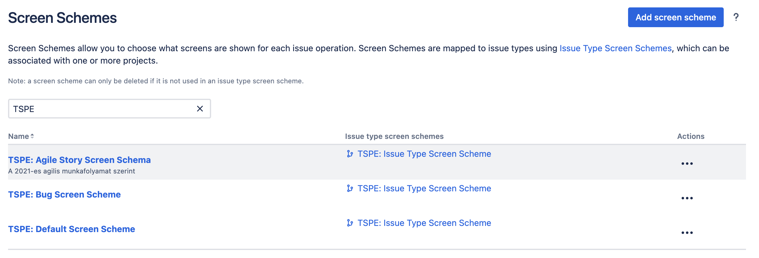 IssueTypeScreenSchemeResult