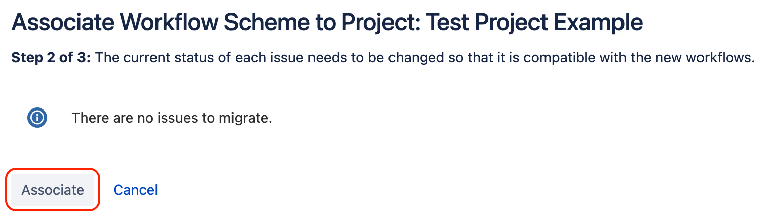 WorkflowSchemeAssociateToProjectConfirm